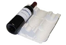 Calage prestige 3 bouteilles de vin Bordeaux - repose col